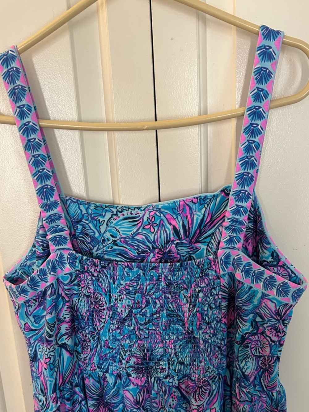 Lilly Pulitzer Marisol Maxi Dress Beach Tropical Vibrant Size 12 - Picture 6 of 12